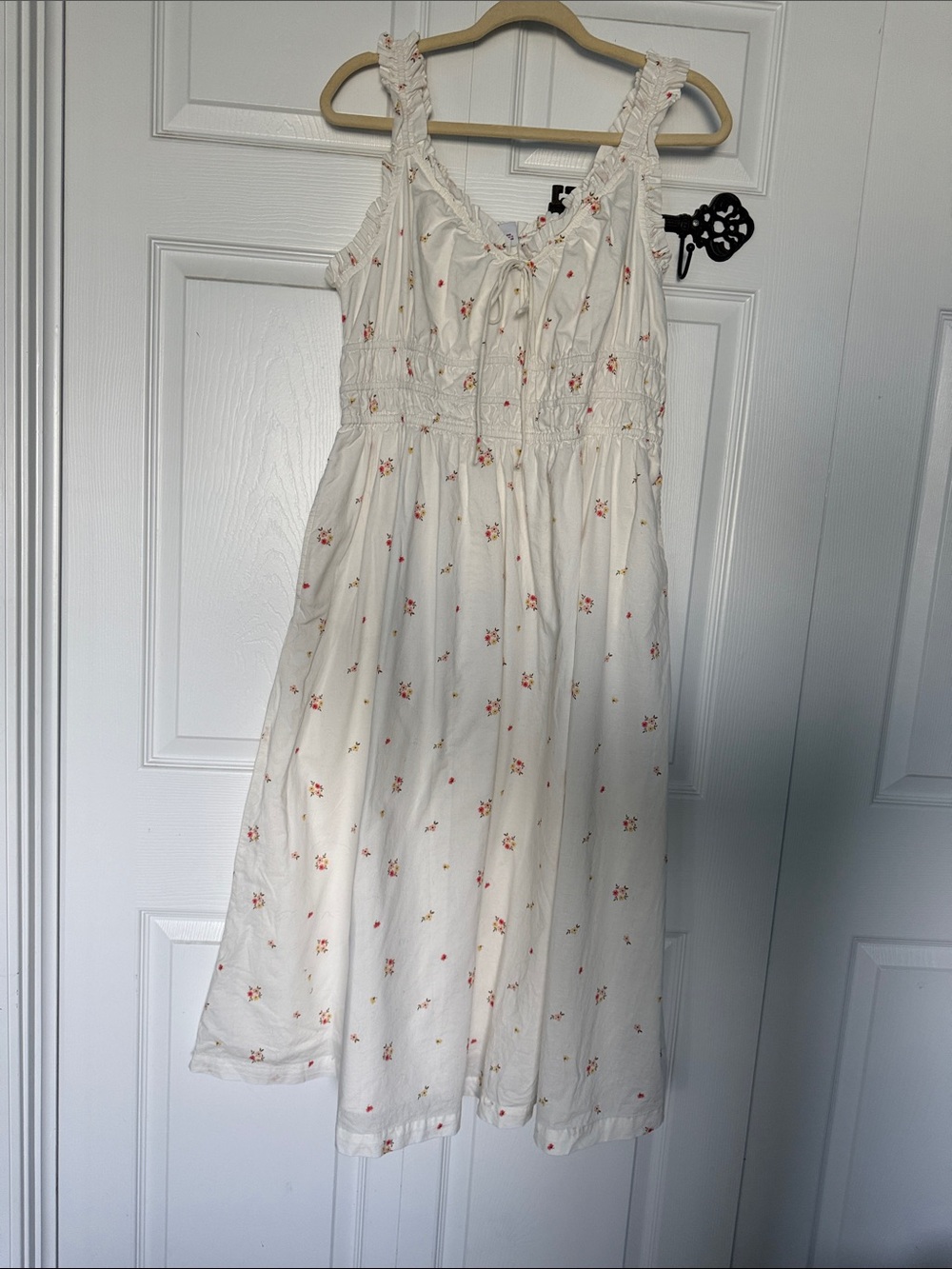 WinebCream Floral Sundress